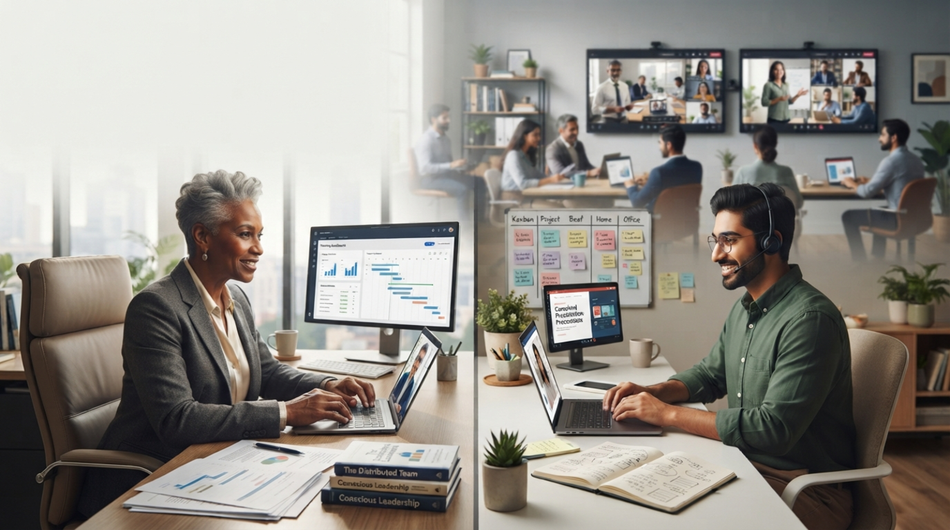 Remote Leadership Mentorship: How Indian Leaders Can Develop Teams They Never Meet In Person