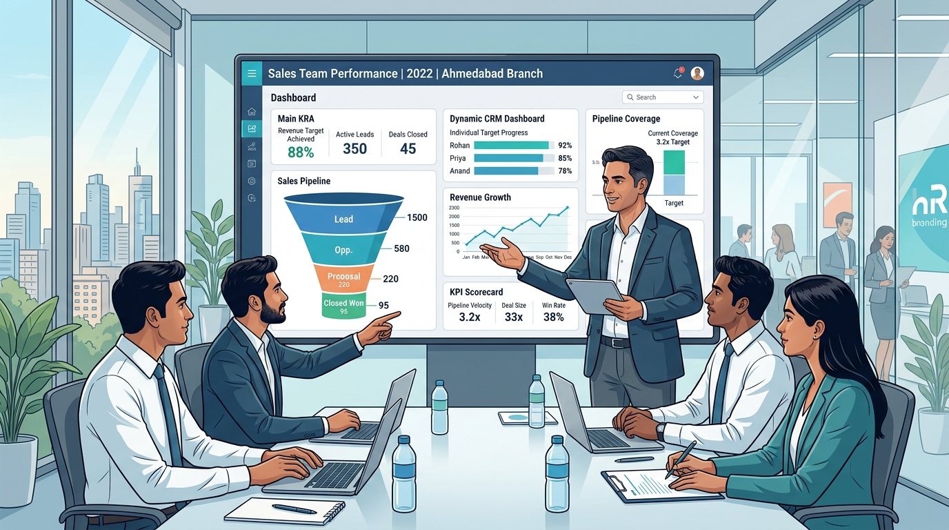 Performance Management for Sales Teams in India: KRAs and KPIs That Work in 2022