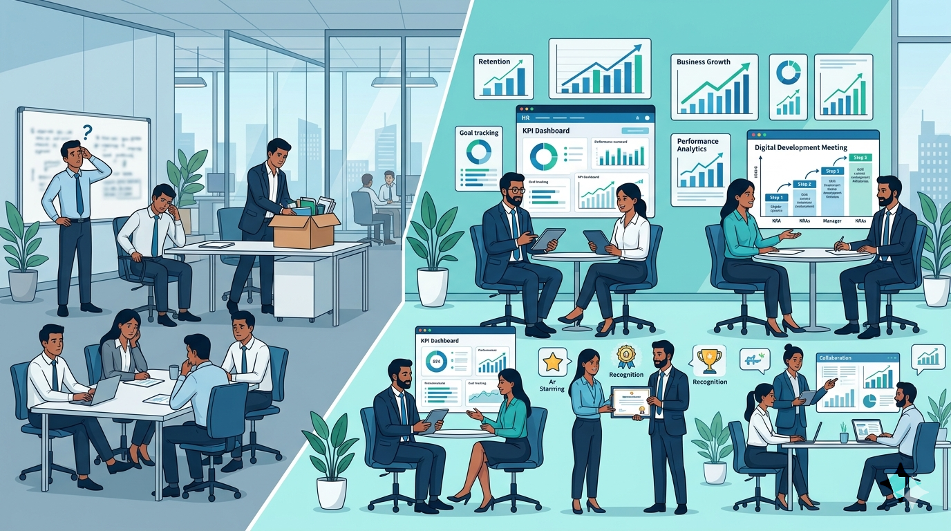 How KRA and KPI Systems Reduce Attrition in Growing Indian Businesses in 2022